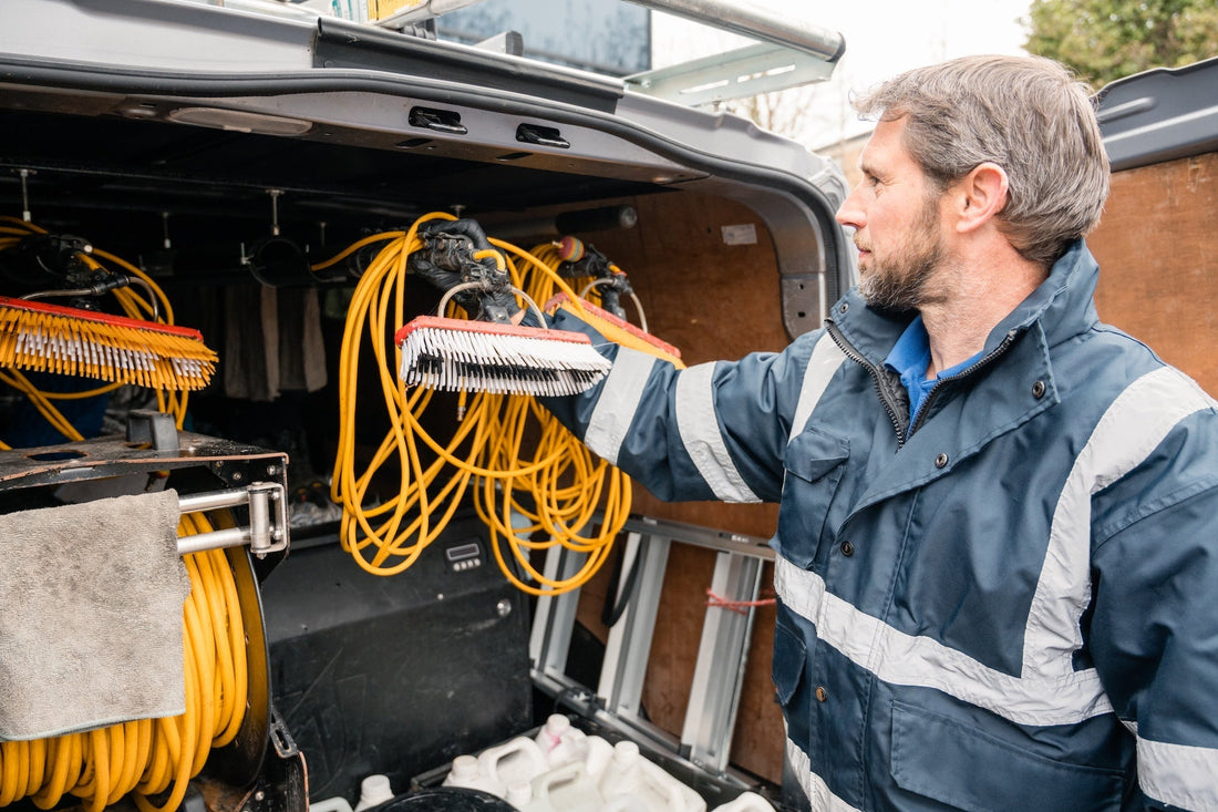 Gutter Cleaning Using SkyVac Technology