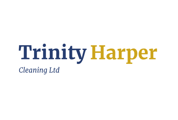 Trinity Harper logo in blue and yellow